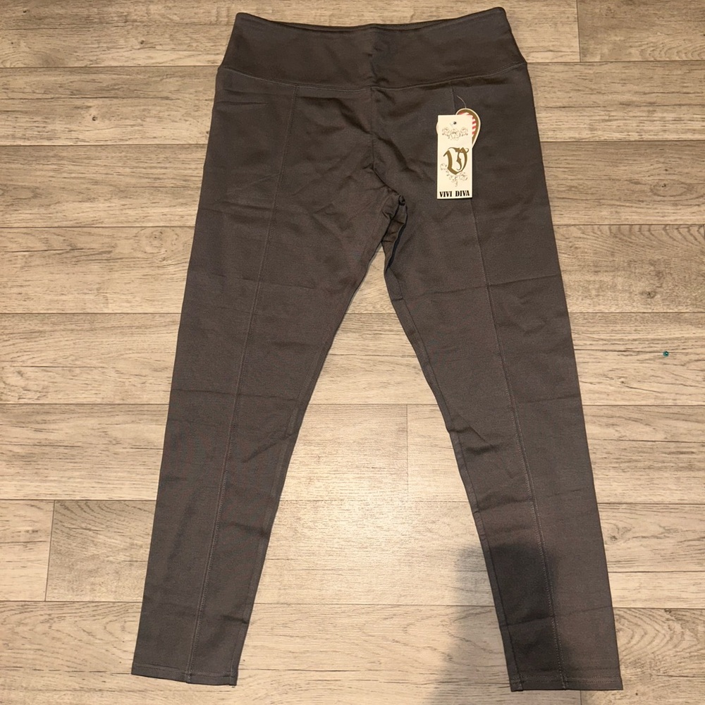 Stylish Women's Charcoal Leggings